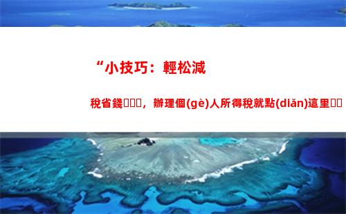 “一鍵查詢個(gè)稅退稅，輕松掌握財(cái)務(wù)情況！”